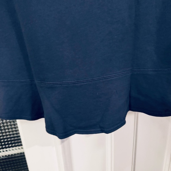 Tibi New York Women’s Embroidered Cut-out Top Cottton Navy Blue Sz Small - Picture 8 of 10